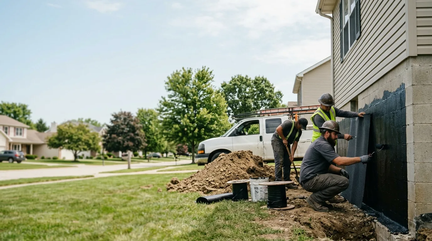 Basement Waterproofing in North Canton, OH near me